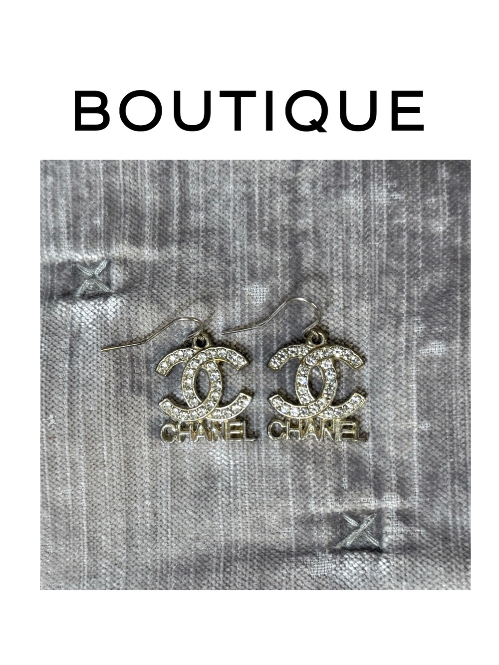 Silver Handmade Upcycled Drop Earrings